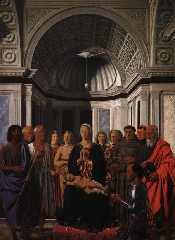 Piero della Francesca pala mantefeltro France oil painting art